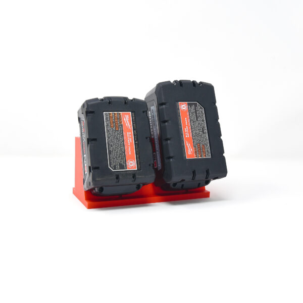 Milwaukee M18 Dual Dock Pro – Double Battery Wall Mount System - Image 2