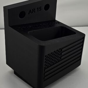 AR 15 Left wall Mount (Cerekote finish optional)