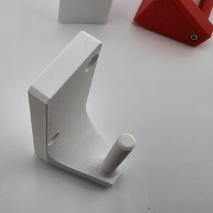Pistol in barrel wall mount