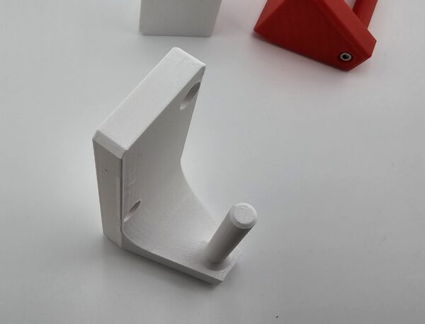 Pistol in barrel wall mount